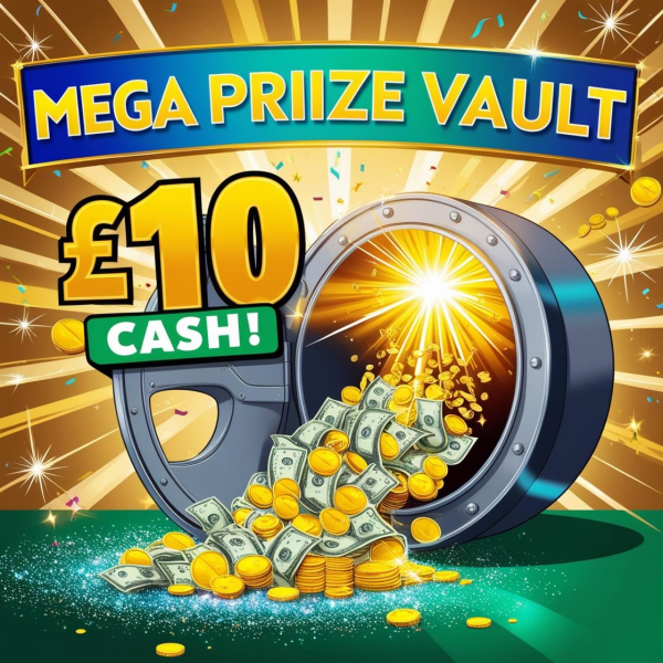 MEGA PRIZE VAULT - £200 END PRIZE