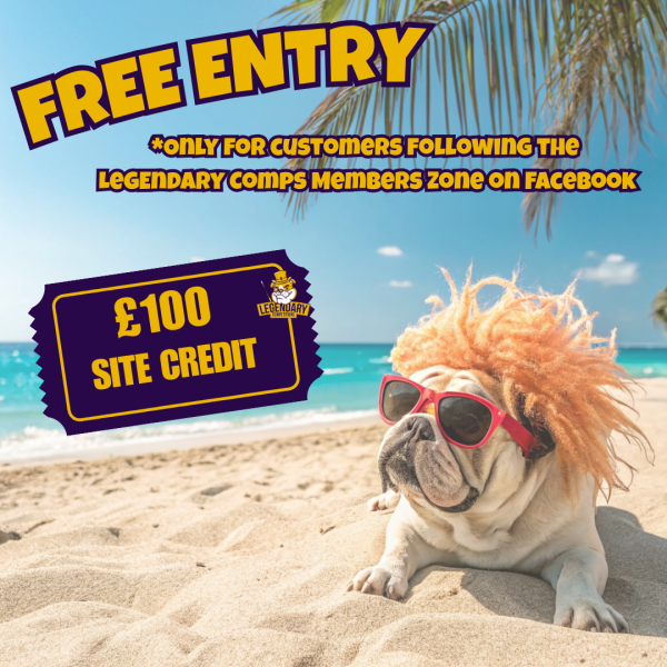 FREE £100 SITE CREDIT - CODE REQUIRED